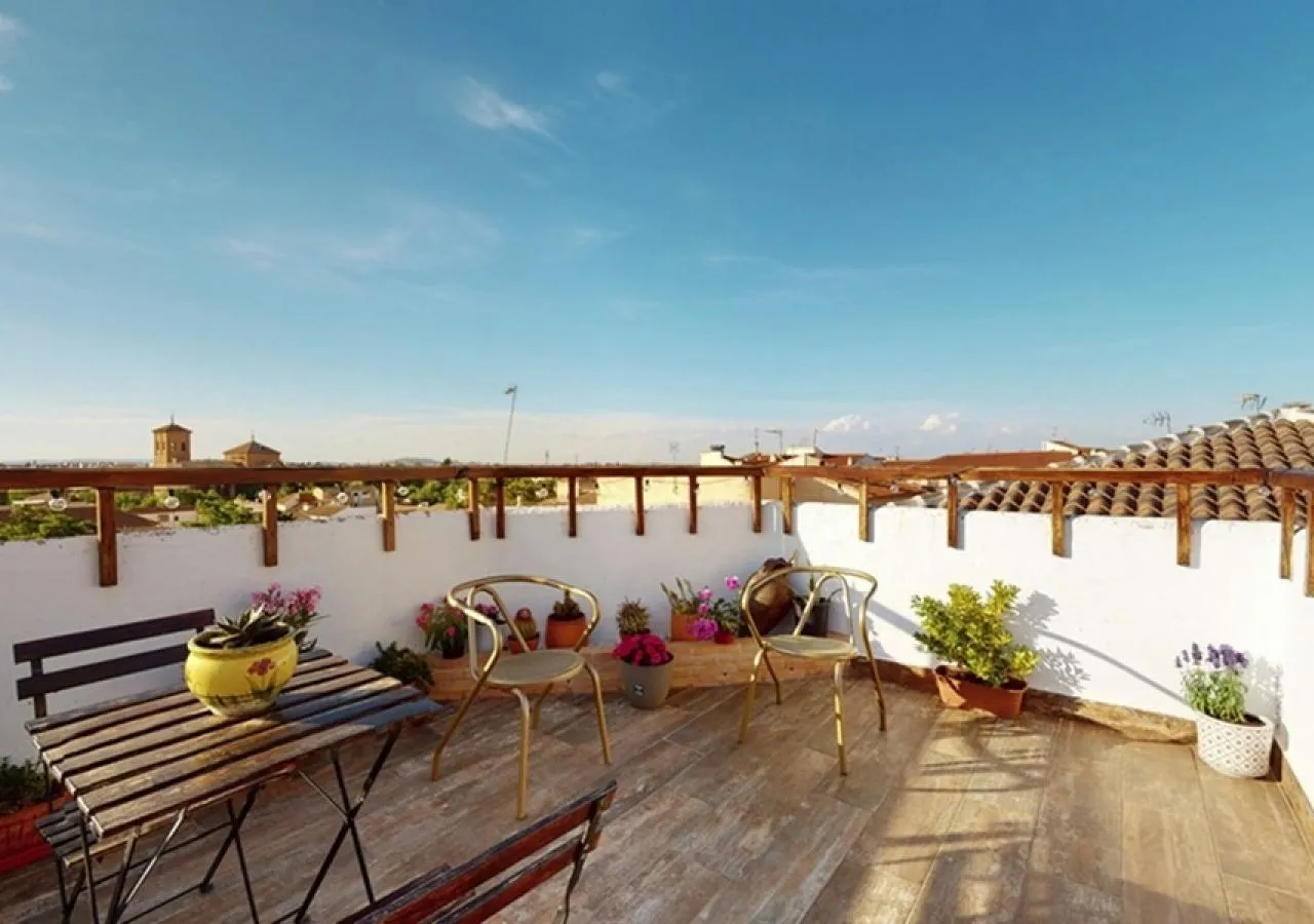 Once Molinos Apt  Oncemolinos terraza